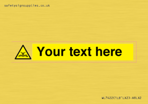 Custom Warning strong currents